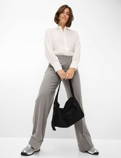 Enkelbroeken grijs BRAX