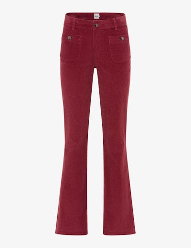 Enkelbroeken rood BRAX