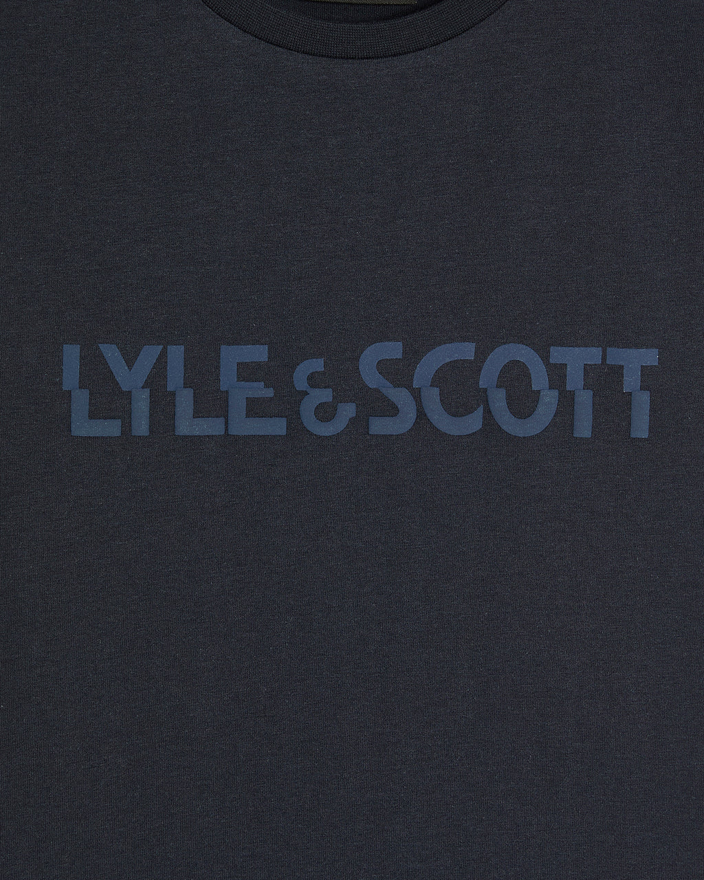 T-shirts korte mouw navy Lyle & Scott