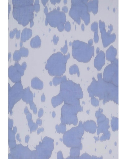 Sjaals blauw Fraas