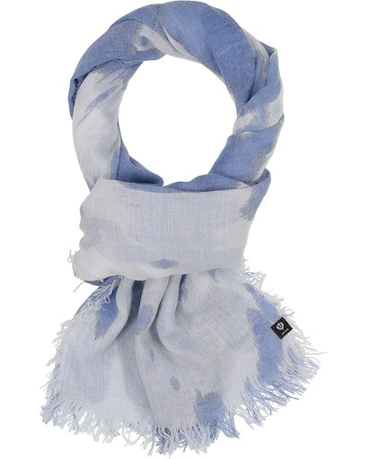 Sjaals blauw Fraas
