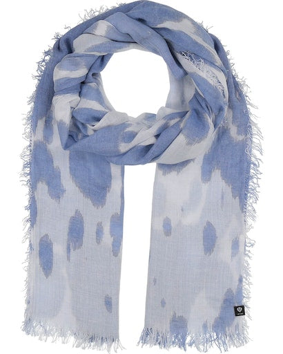 Sjaals blauw Fraas