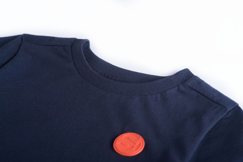 T-shirts korte mouw navy Someone