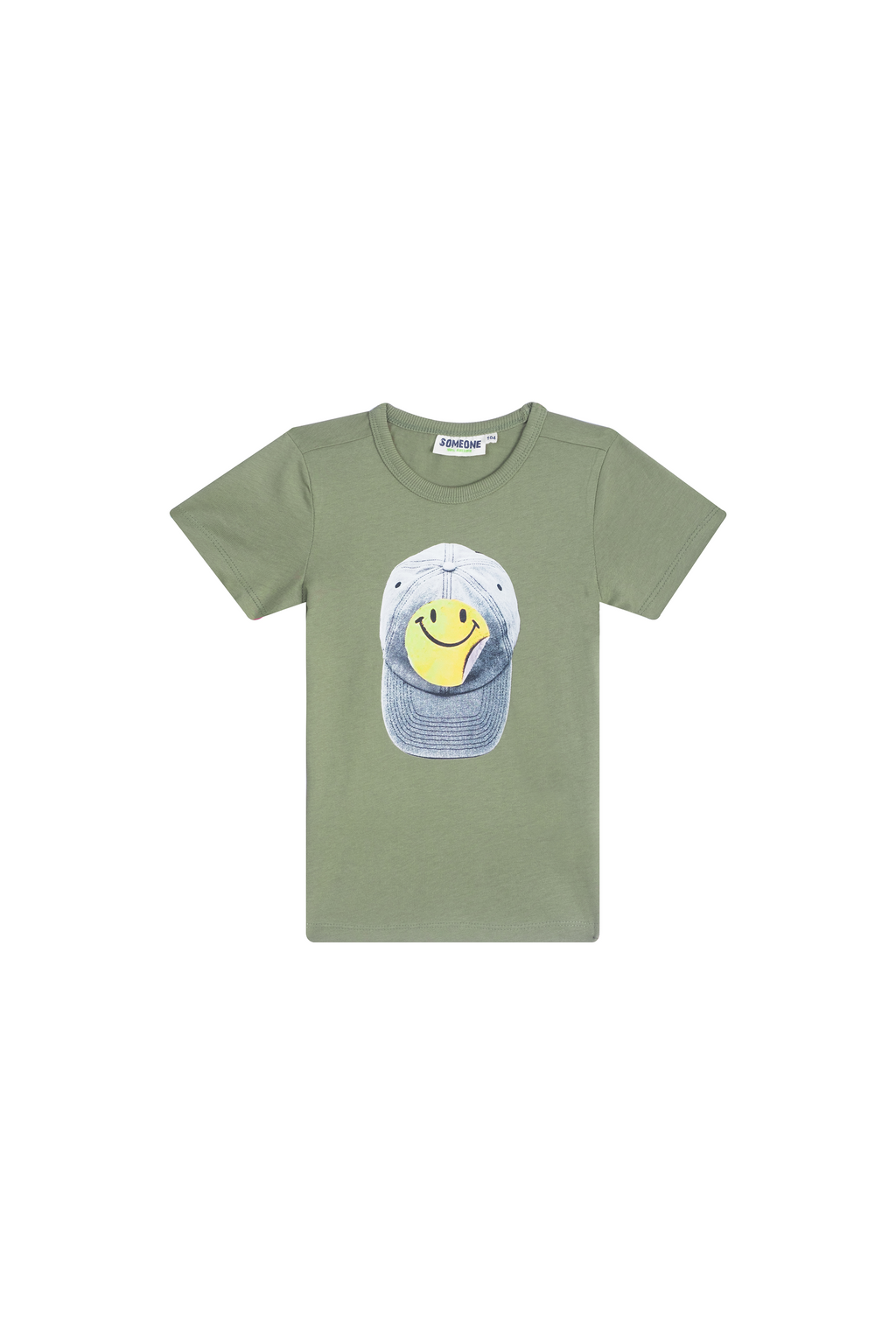 T-shirts korte mouw groen Someone