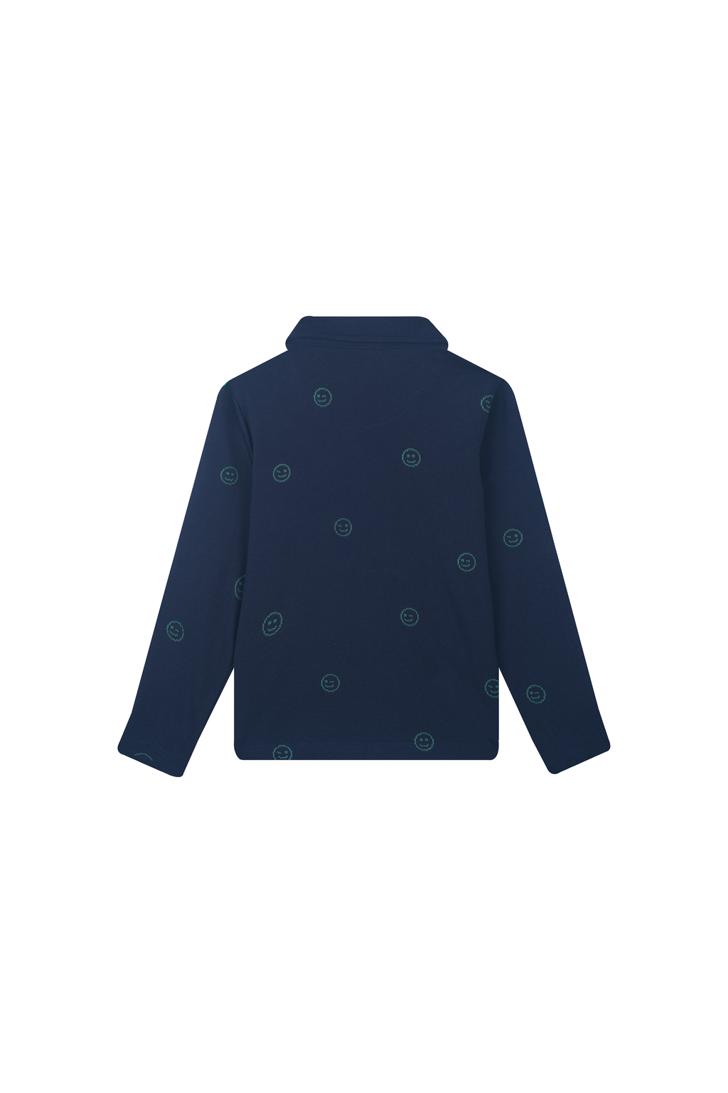 Hemden lange mouw navy Someone