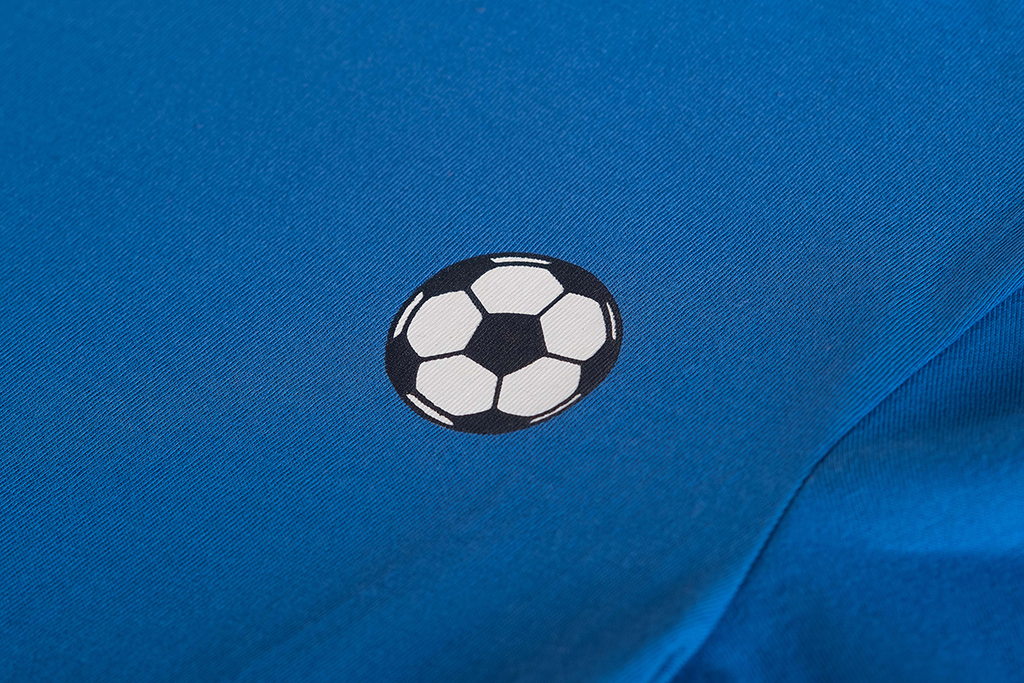 T-shirts lange mouw blauw Someone