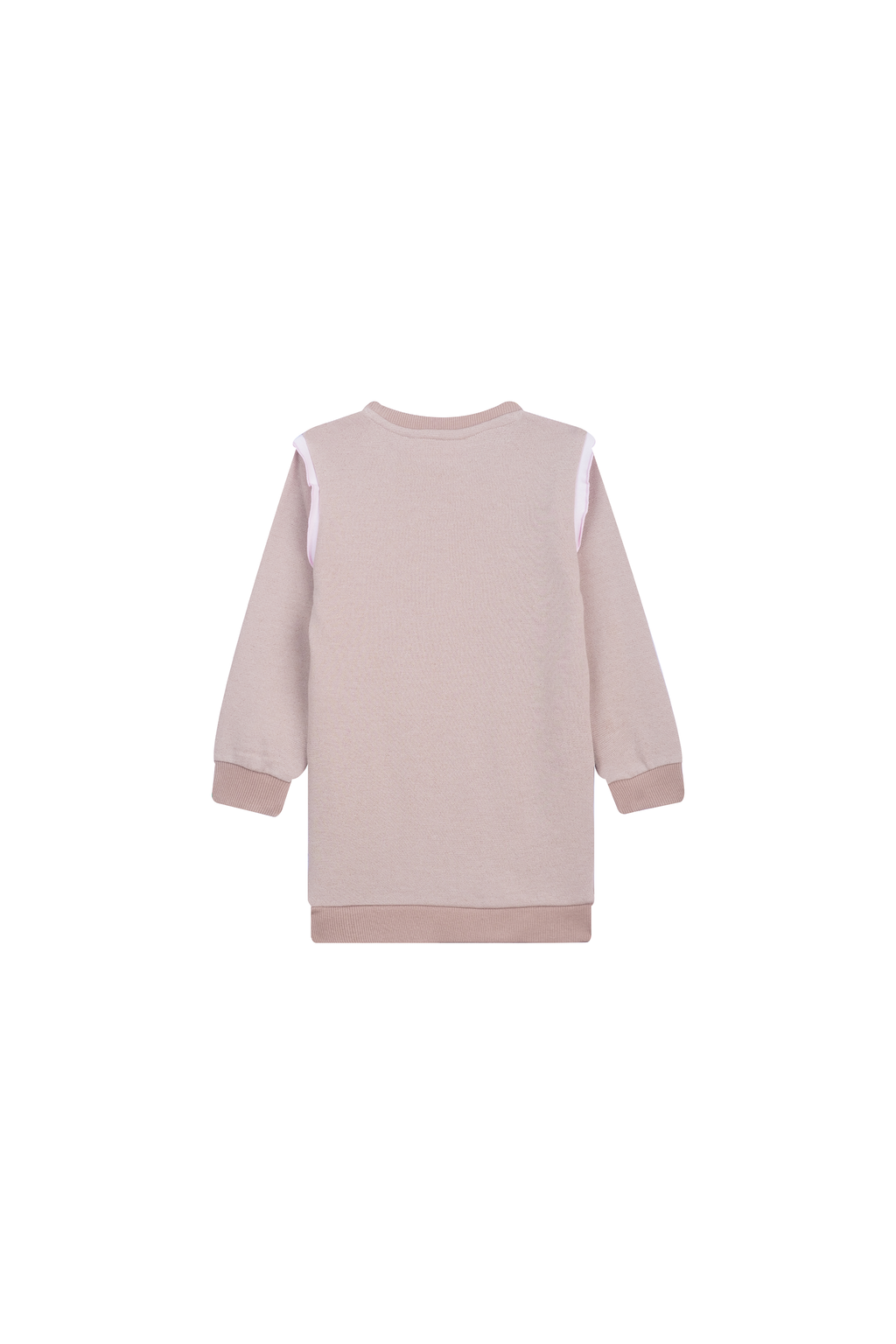 Jurken lange mouw beige Someone