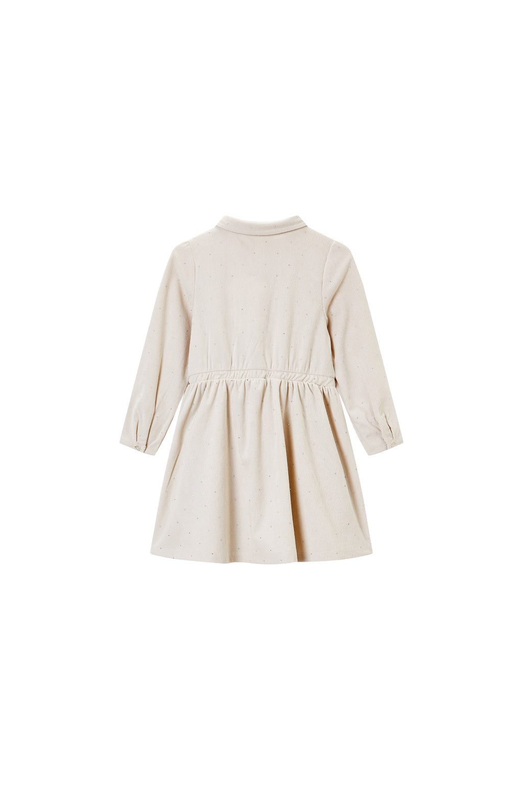 Jurken lange mouw beige Someone