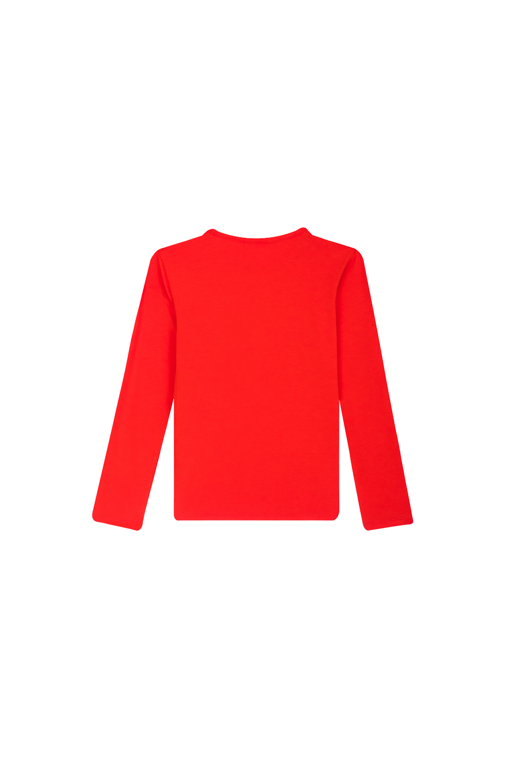 T-shirts lange mouw rood Someone