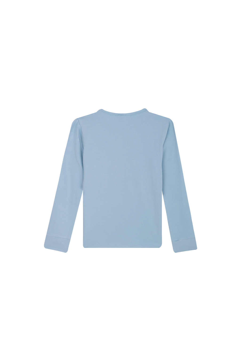 T-shirts lange mouw blauw Someone