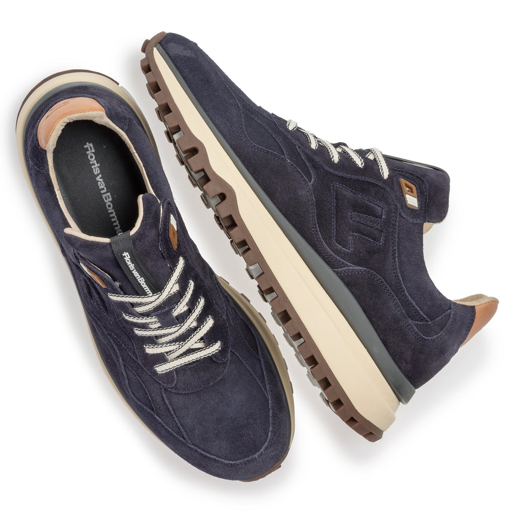 Sneakers navy Floris Van Bommel