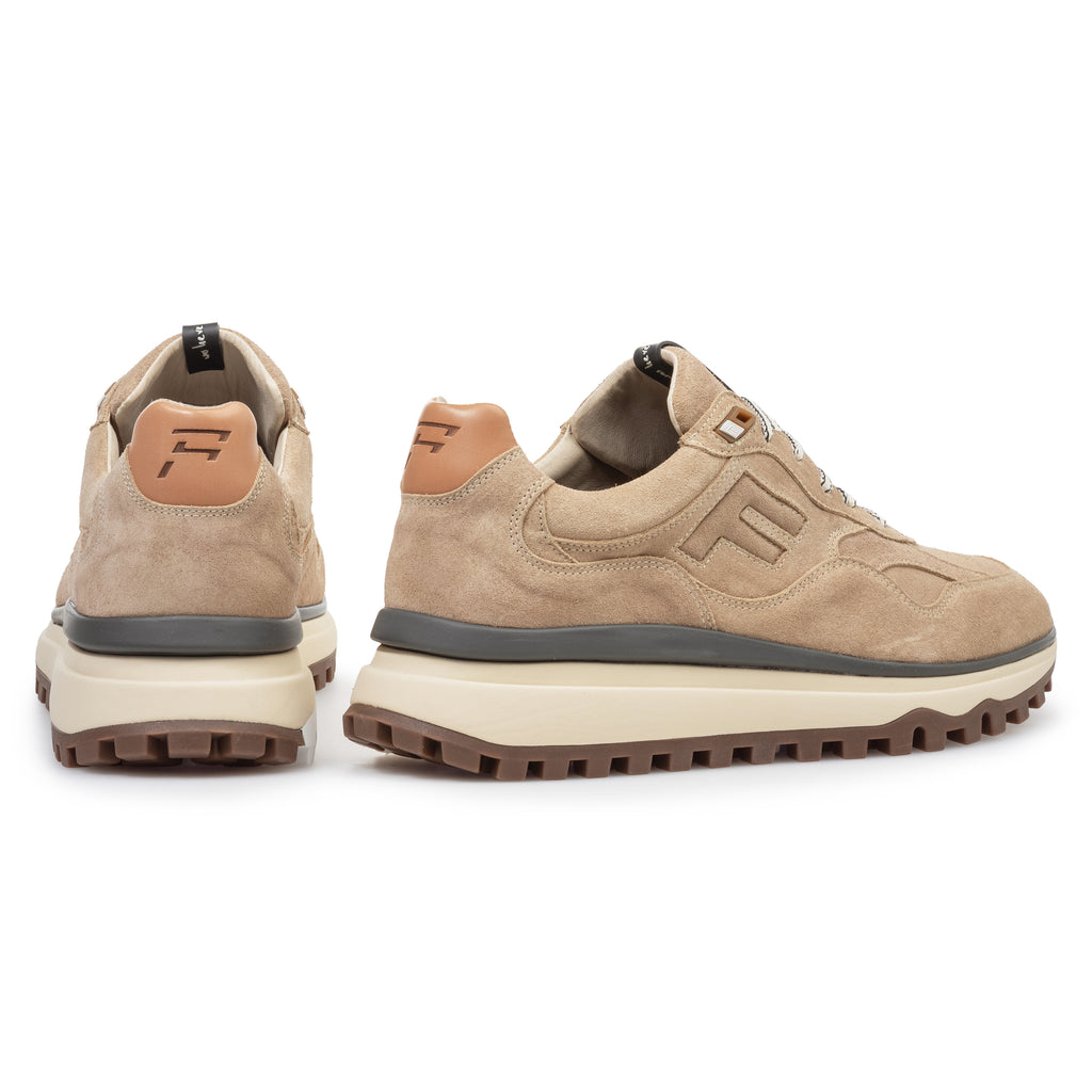 Sneakers bruin Floris Van Bommel