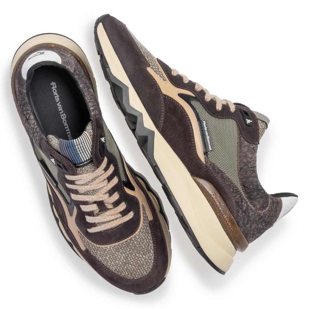 Sneakers grijs Floris Van Bommel