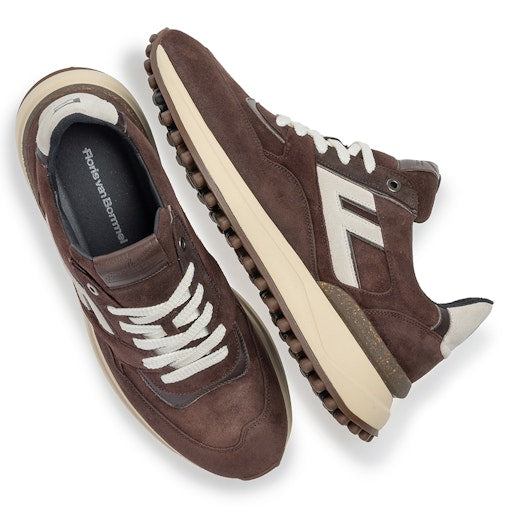 Sneakers bruin Floris Van Bommel
