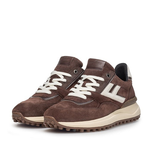 Sneakers bruin Floris Van Bommel