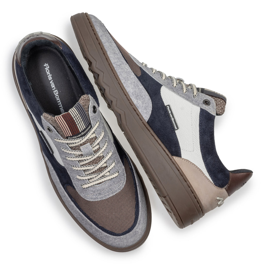 Sneakers grijs Floris Van Bommel