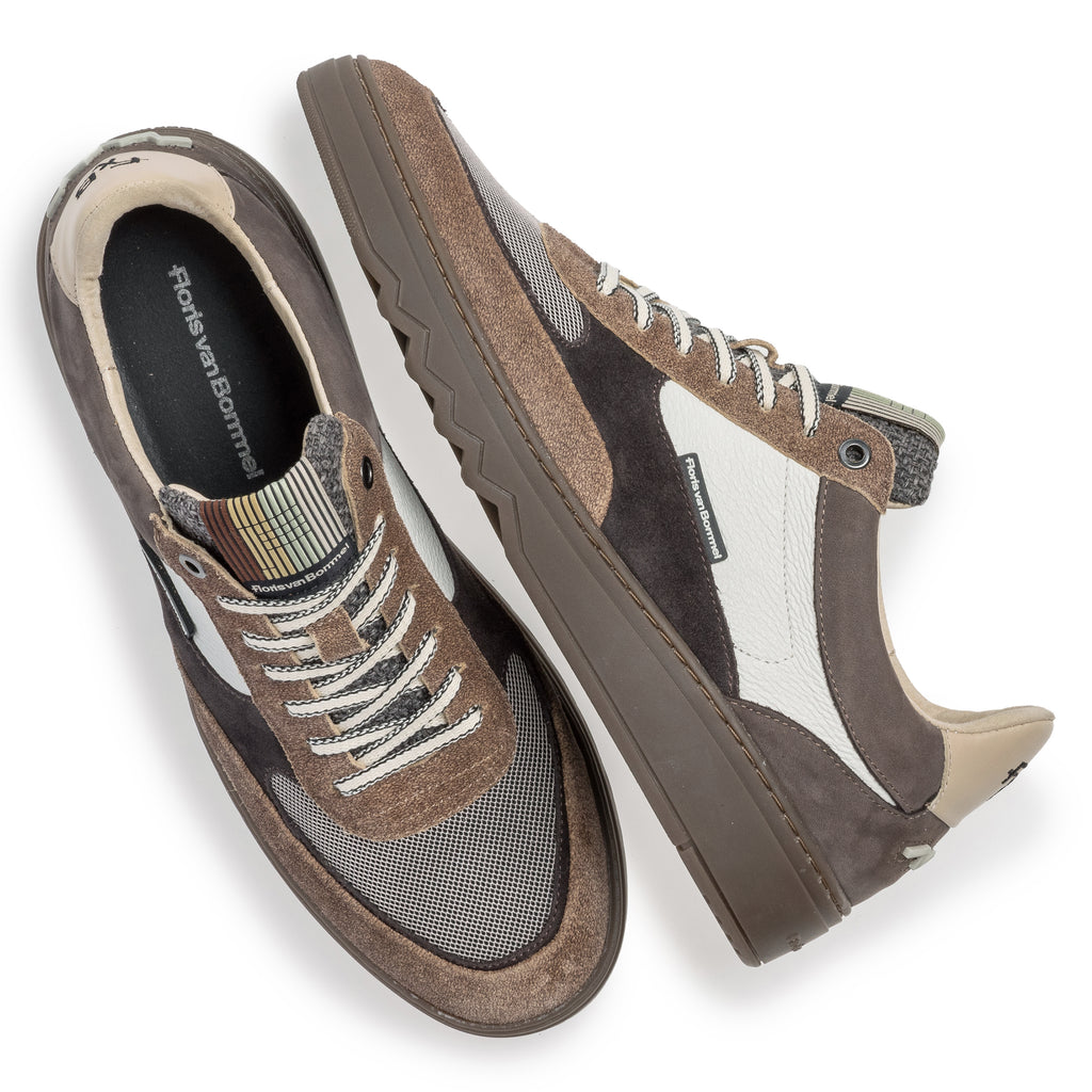 Sneakers bruin Floris Van Bommel