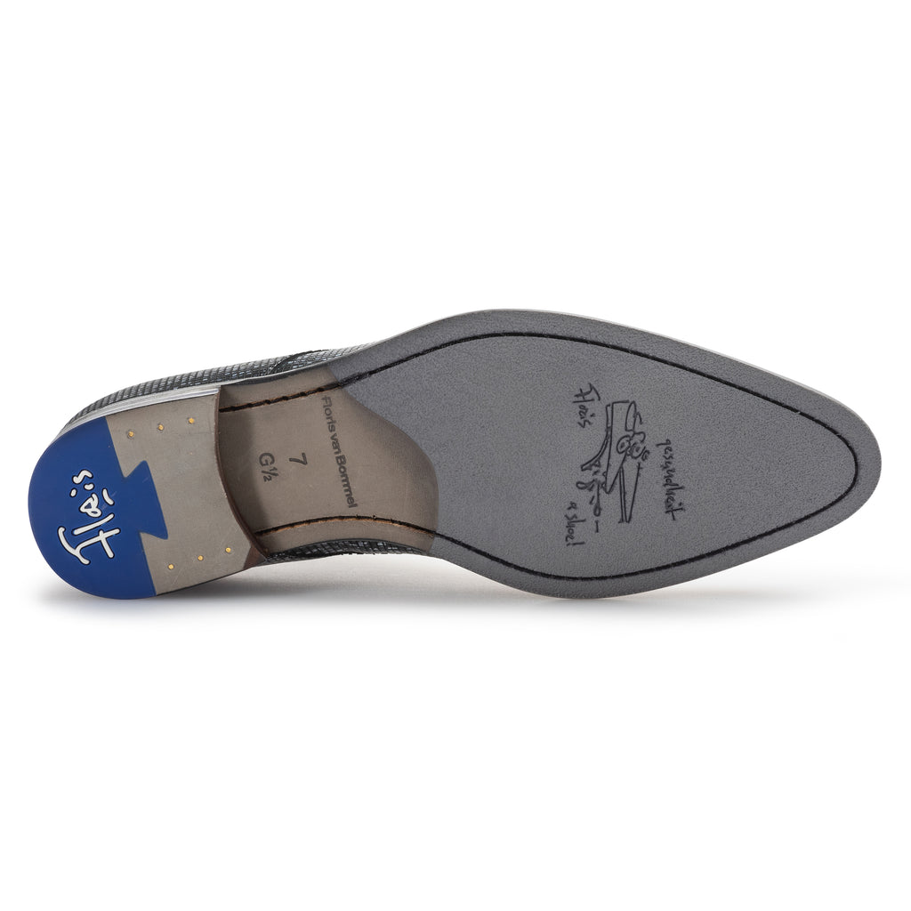 Geklede schoenen grijs Floris Van Bommel