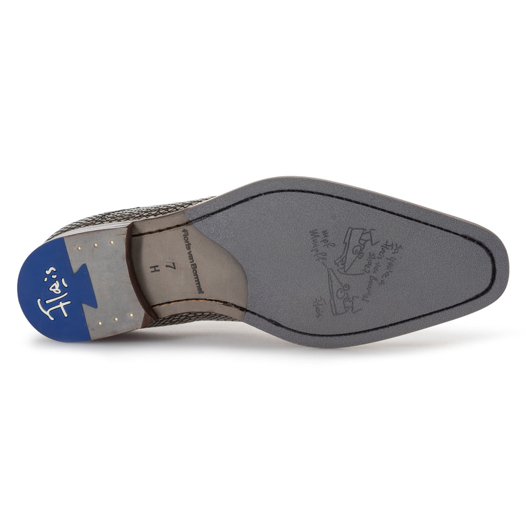 Geklede schoenen grijs Floris Van Bommel