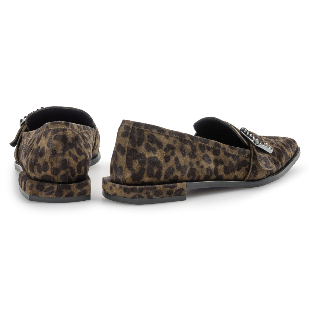 Loafers groen Floris Van Bommel