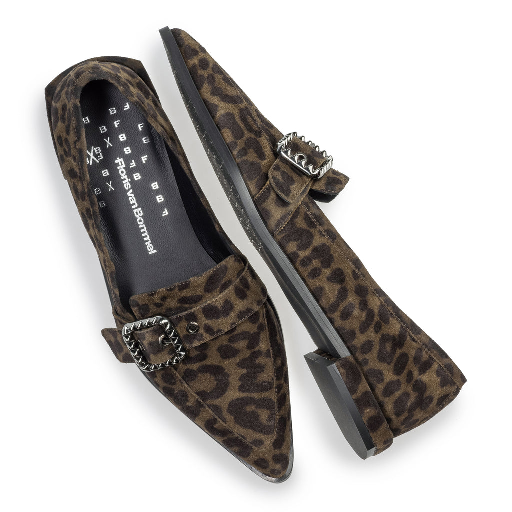 Loafers groen Floris Van Bommel