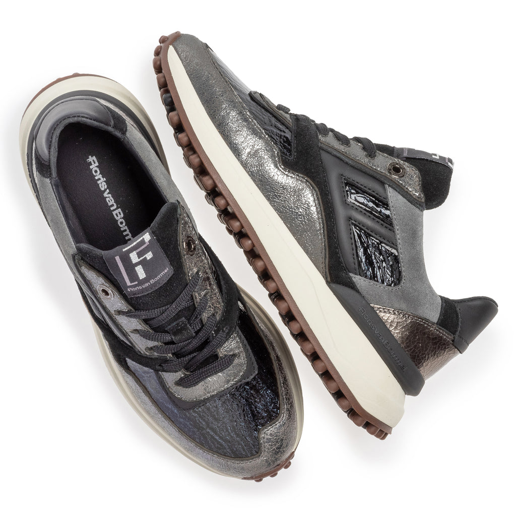 Sneakers goud Floris Van Bommel