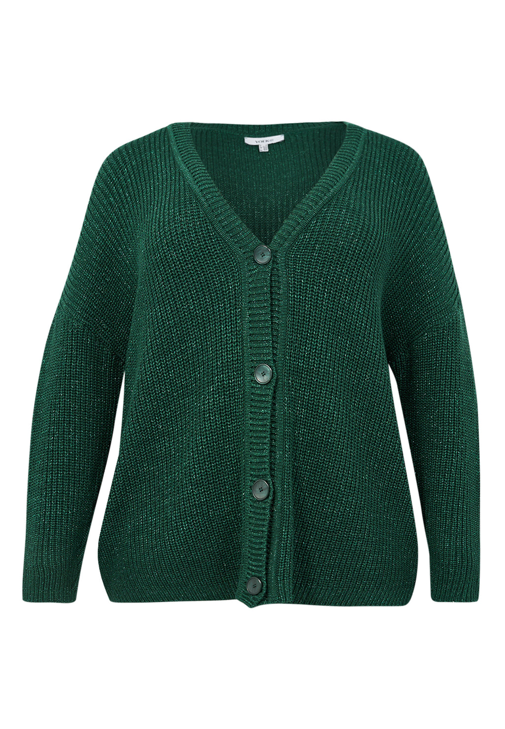 Cardigans groen Yoek