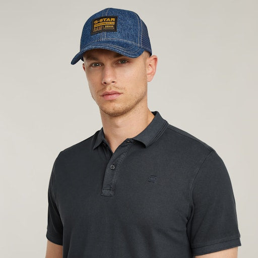 Polo's korte mouw blauw G-Star Raw