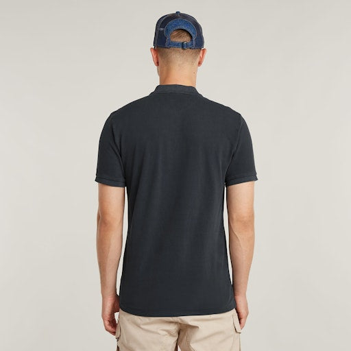 Polo's korte mouw blauw G-Star Raw