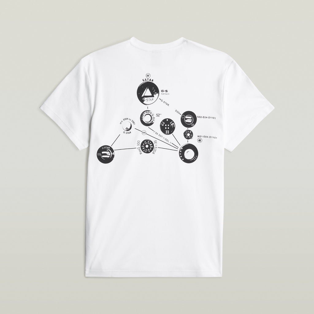T-shirts korte mouw wit G-Star Raw