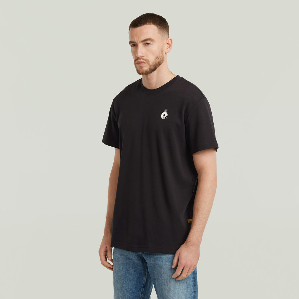 T-shirts korte mouw zwart G-Star Raw