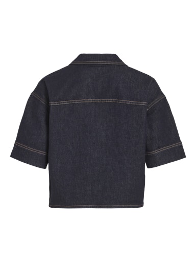 Blouses korte mouw blauw VILA