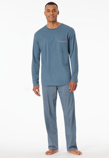 Pyjama's grijs SCHIESSER