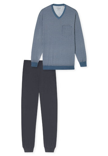 Pyjama's grijs SCHIESSER