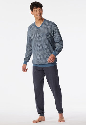 Pyjama's grijs SCHIESSER