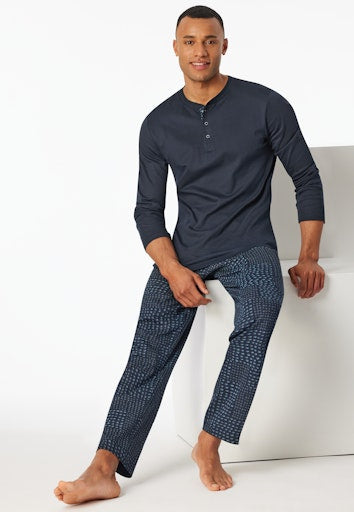 Pyjama's grijs SCHIESSER