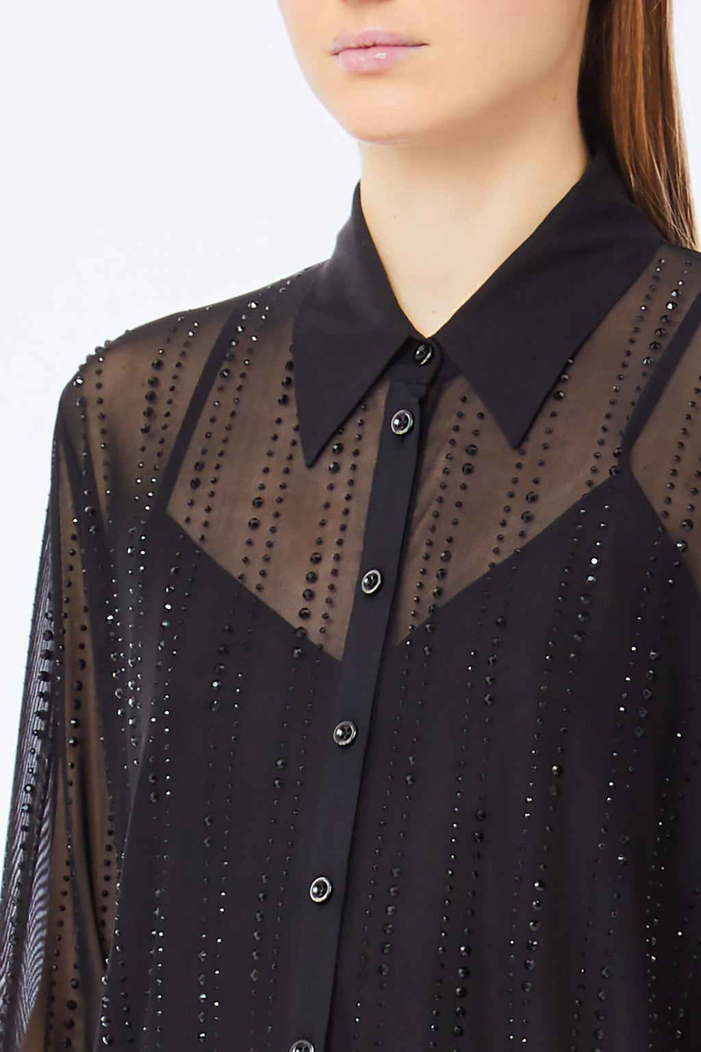 Blouses lange mouw zwart Liu Jo Black