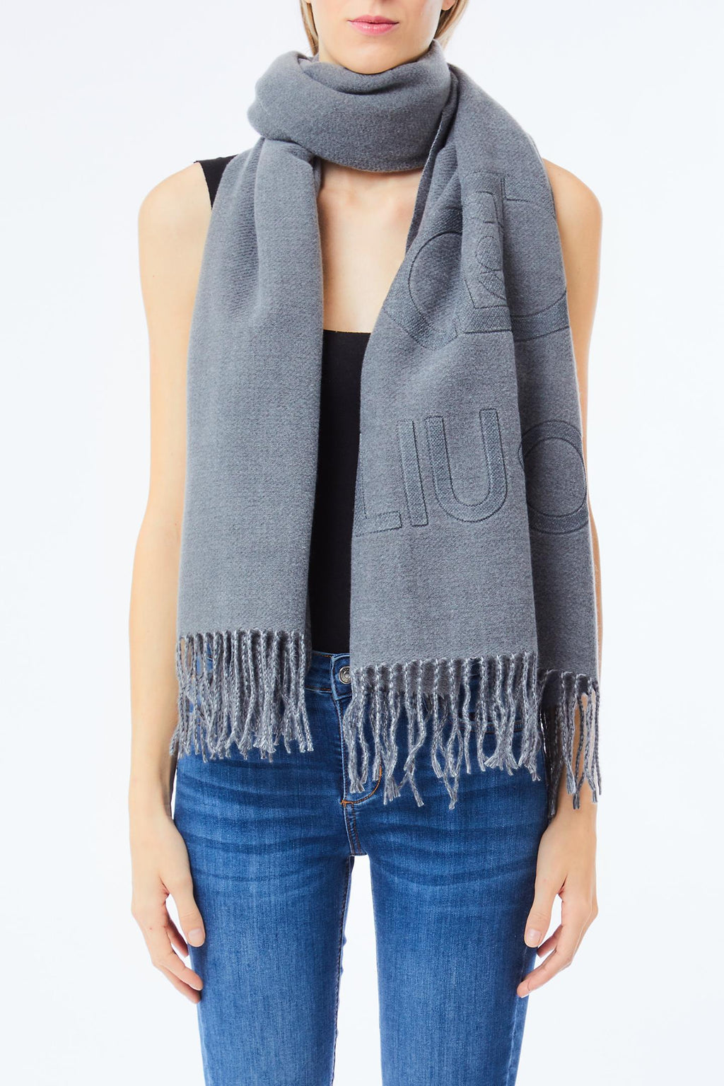 Sjaals grijs Liu Jo