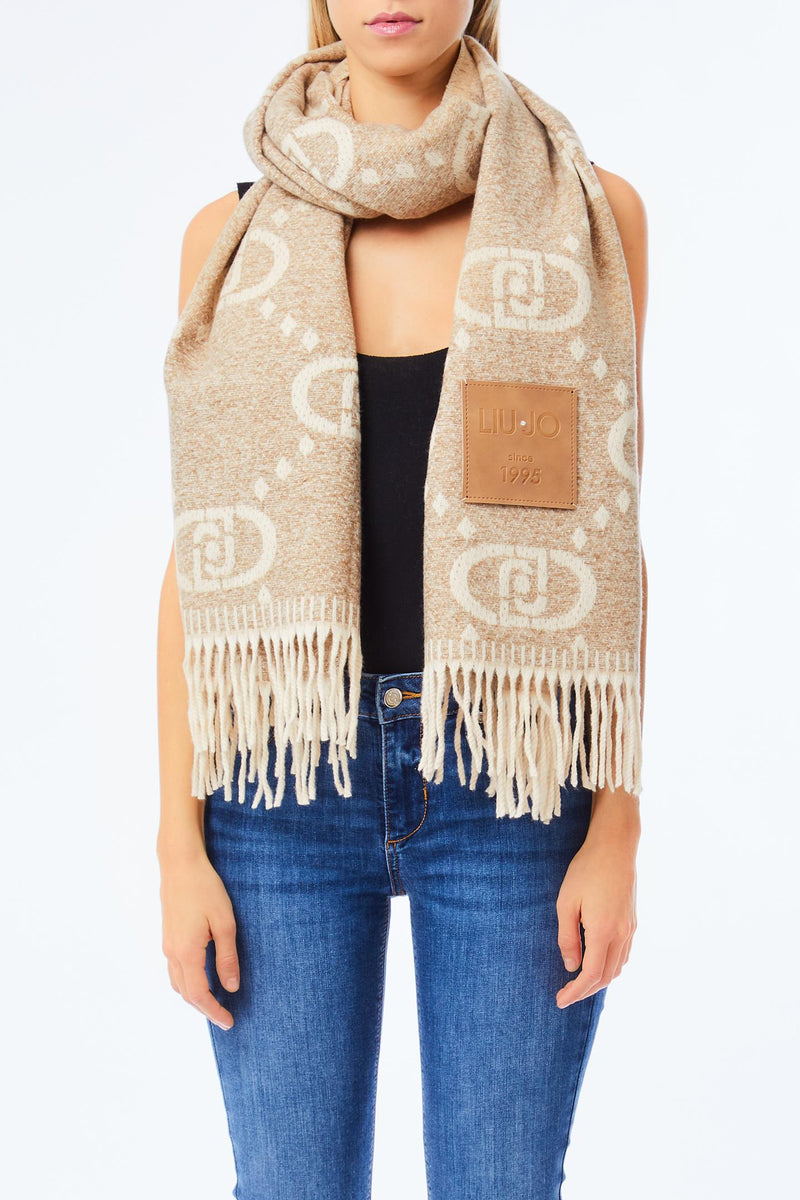 Sjaals beige Liu Jo