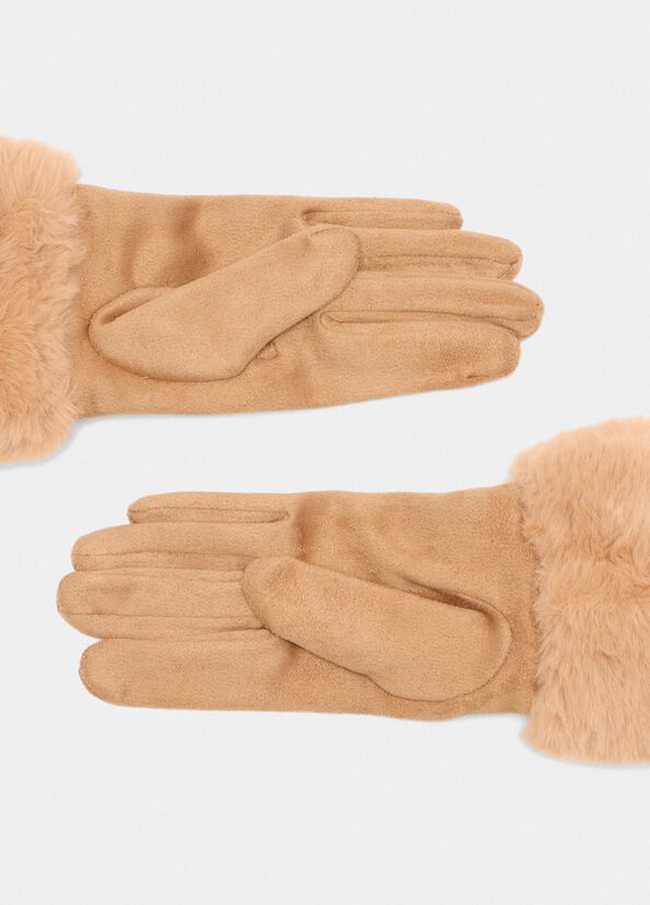 Handschoenen bruin Liu Jo