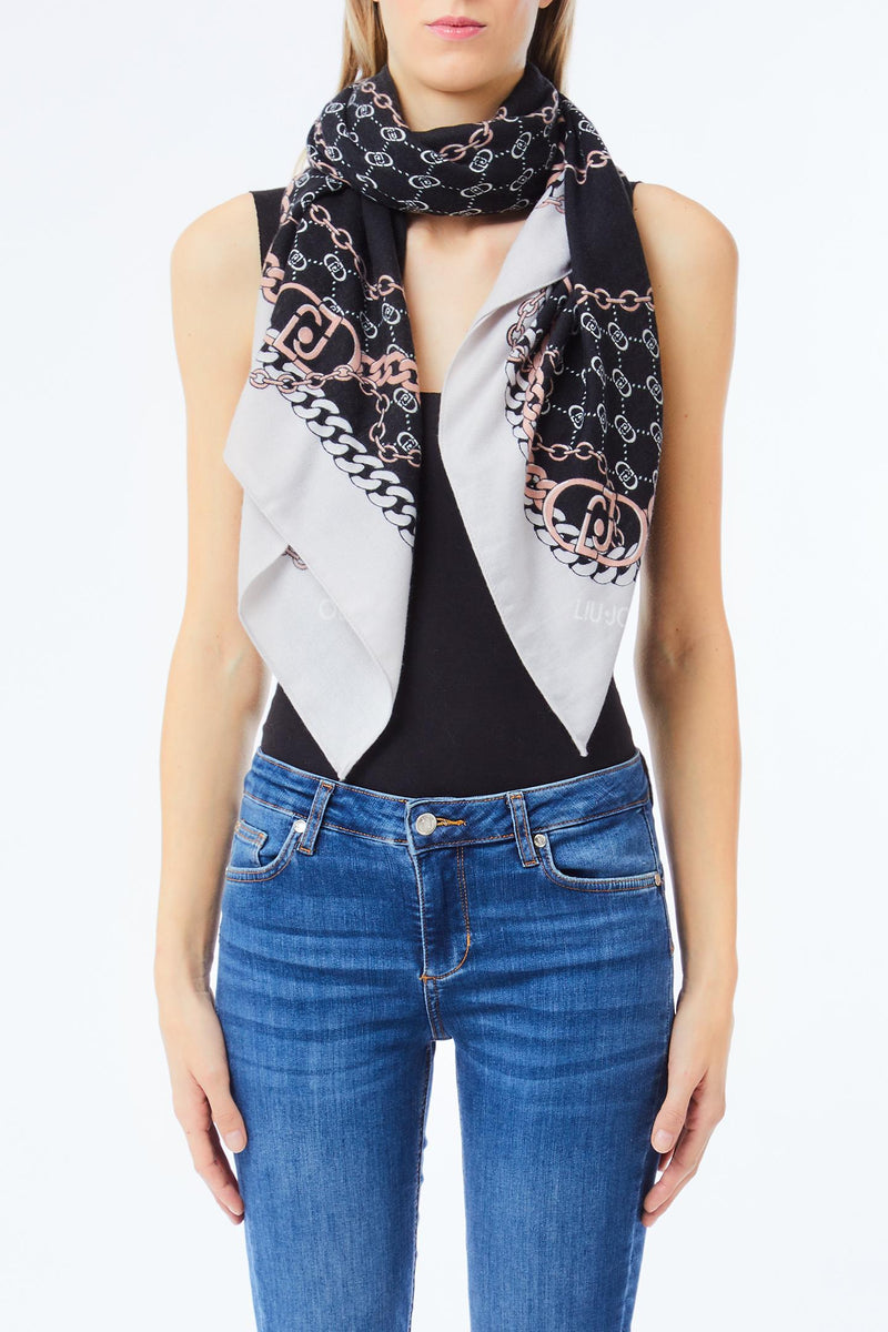 Sjaals zwart Liu Jo