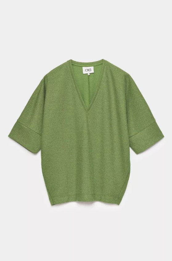 T-shirts korte mouw groen CKS