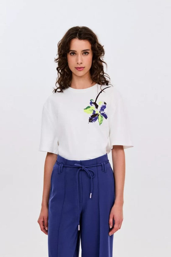 T-shirts korte mouw wit CKS