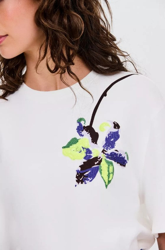 T-shirts korte mouw wit CKS