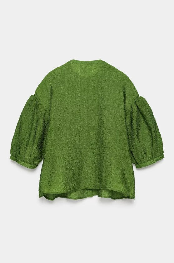 Blouses lange mouw groen CKS