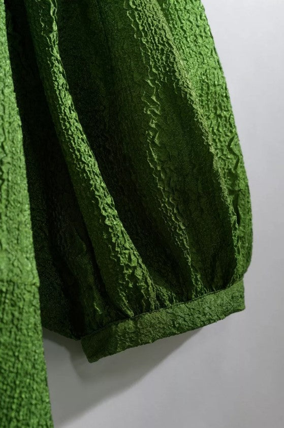 Blouses lange mouw groen CKS