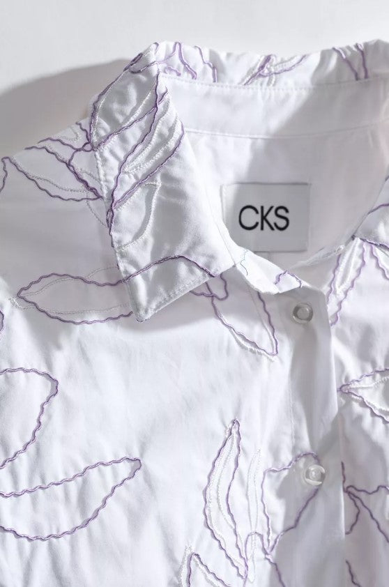 Blouses lange mouw wit CKS