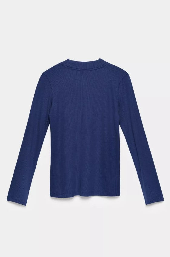 T-shirts lange mouw blauw CKS