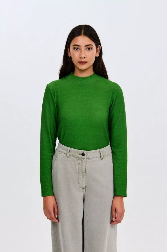 T-shirts lange mouw groen CKS