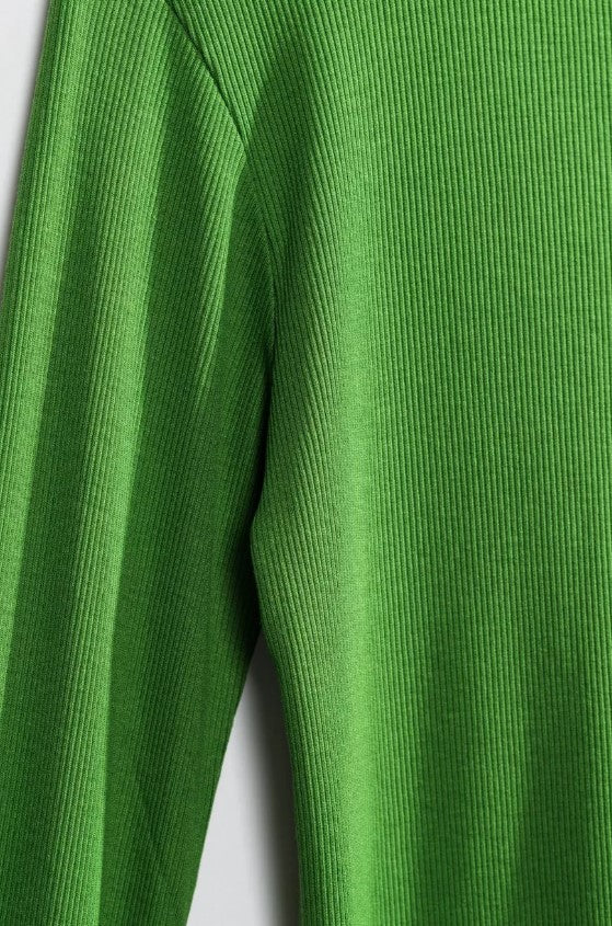 T-shirts lange mouw groen CKS